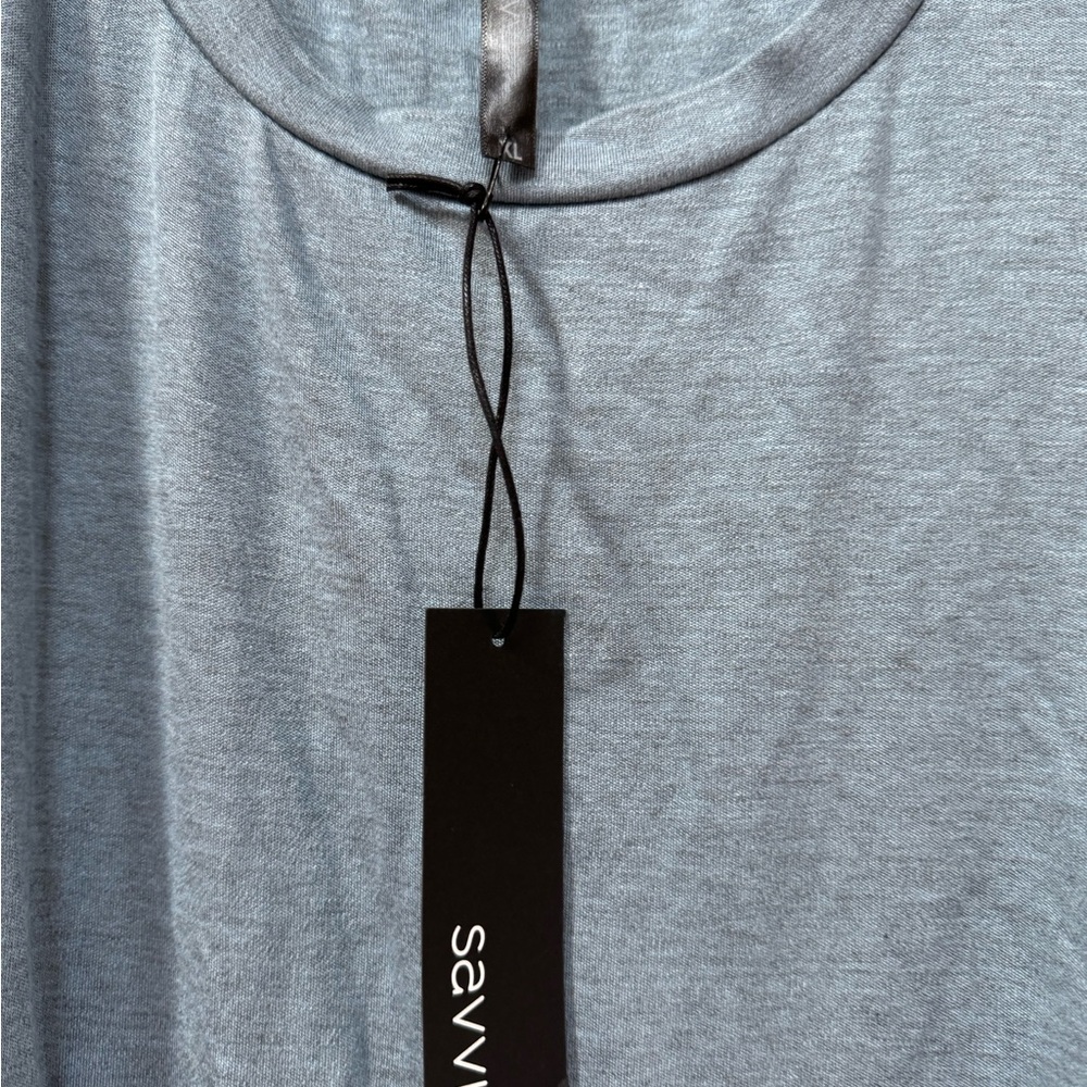 SAVVI AMSTEL DRESS BLUE SIZE XL - Picture 3 of 4